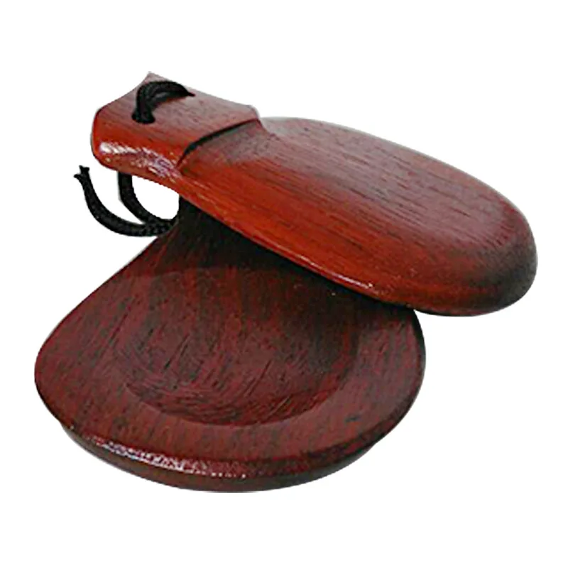 Orff Music Instrument Large Size Wood Castanets Kindergarten Curriculum Teaching Toys Educational Early Childhood Beat