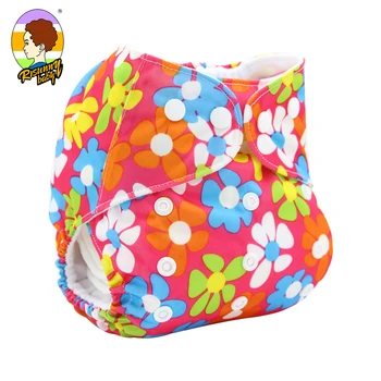 

Risunnybaby Baby Diapers Washable And Reusable Adjustable Cotton Diapers Leak-Proof Baby Diapers 28 Pieces