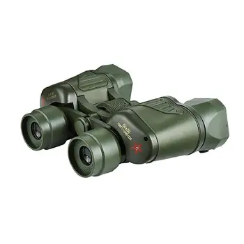 

Outdoor Portable Binoculars 50x50 10KM Wide Angle multi-layer coating red film Telescope Waterproof Set have soft bag