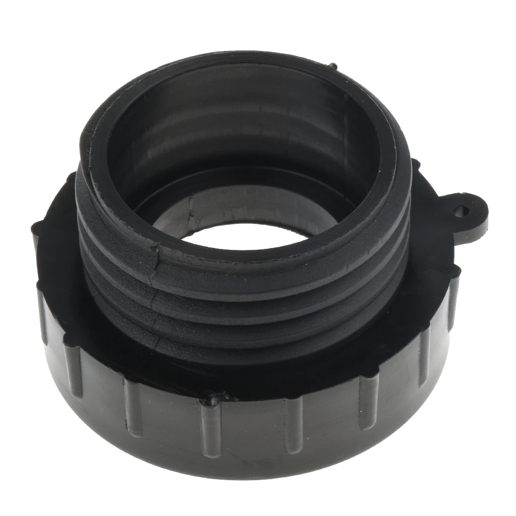 2inch IBC Fine Threads Drain Adapter Male G hose Ibc Tote Tank Cap IBC Water Tanks Black