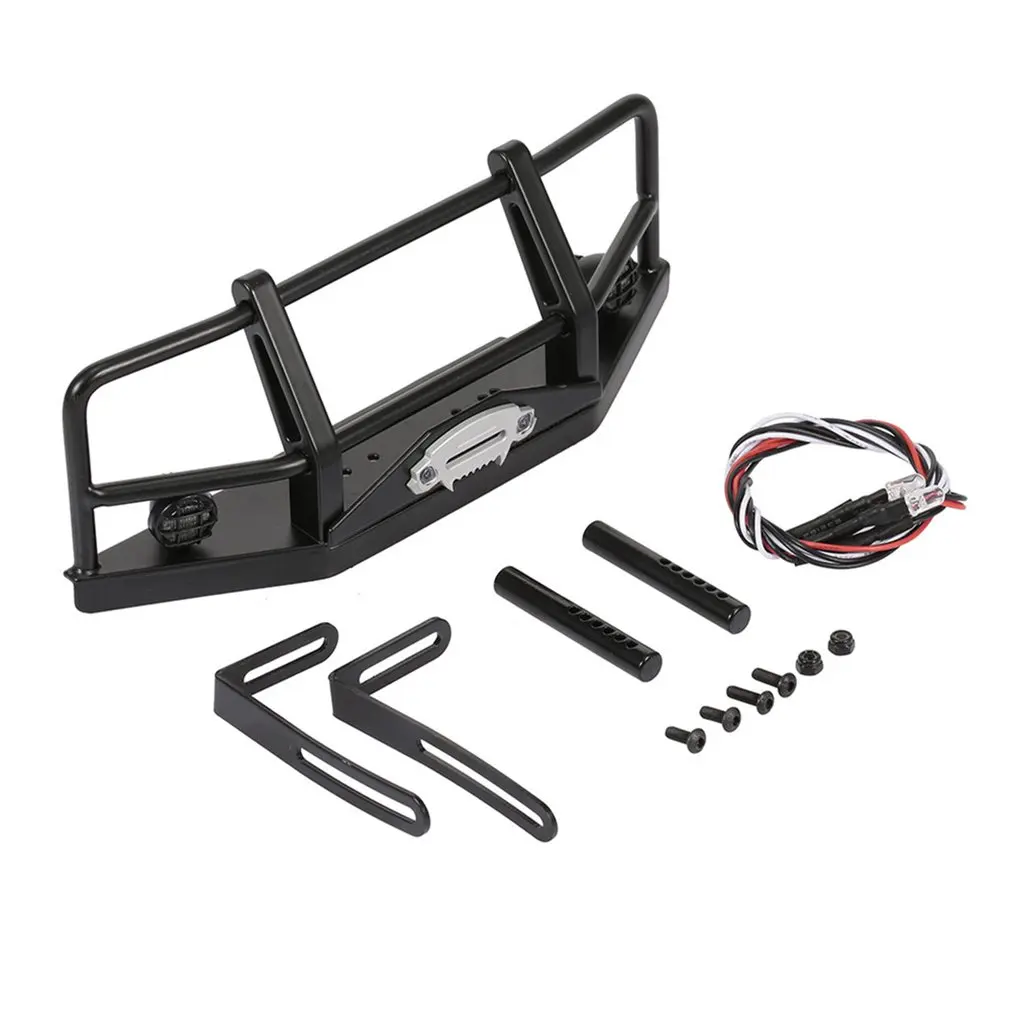 

For Traxxas Trx4 G500 Cross Country Climbing Vehicle General Purpose Front Crash Proof Bumper With Trailer Hook