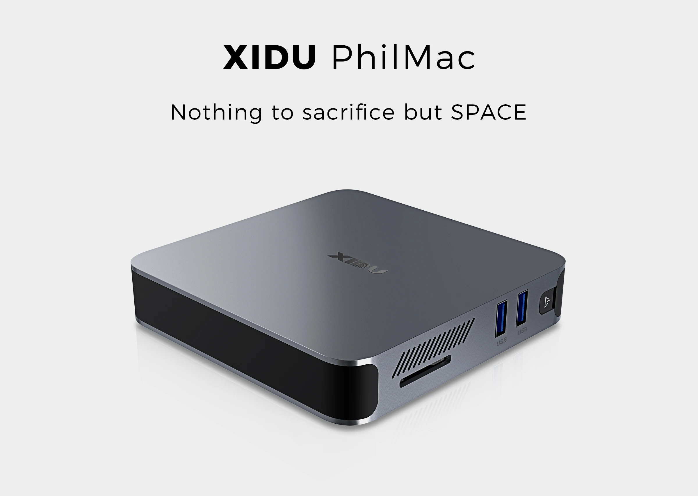 XIDU Мини ПК PhilMac Intel J4115 DDR4 игровой компьютер Linux мини Windows 10 8G RAM 128G eMMc HTPC настольные