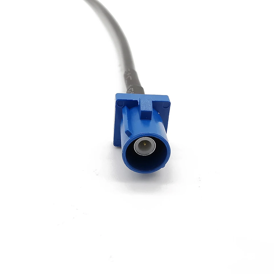 Vecys Cavo GPS Fakra C a SMA Cavo Maschio a Spirale Cavo Adattatore Antenna GPS Fakra RG174 30cm 11,8in per Auto DVR Sistema di Localizzazione Modulo GPS Antenna Sistema di Navigazione GPS