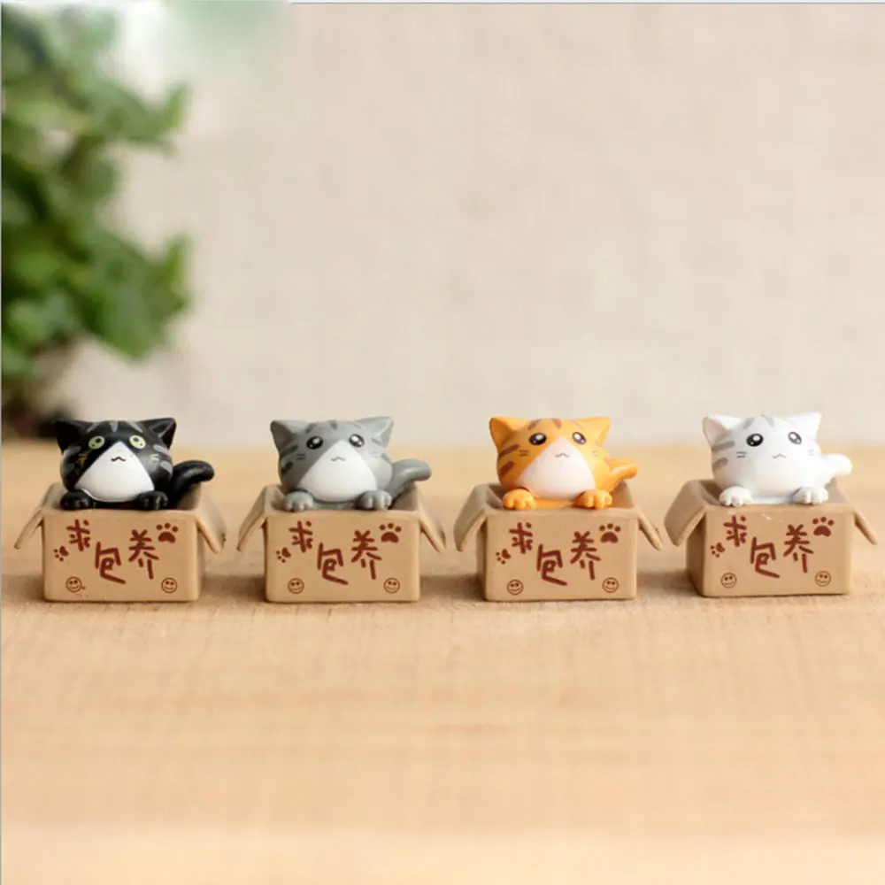 Для личного кота маленькая игрушечная кошка микро Пейзаж украшения части декор для мяса штук