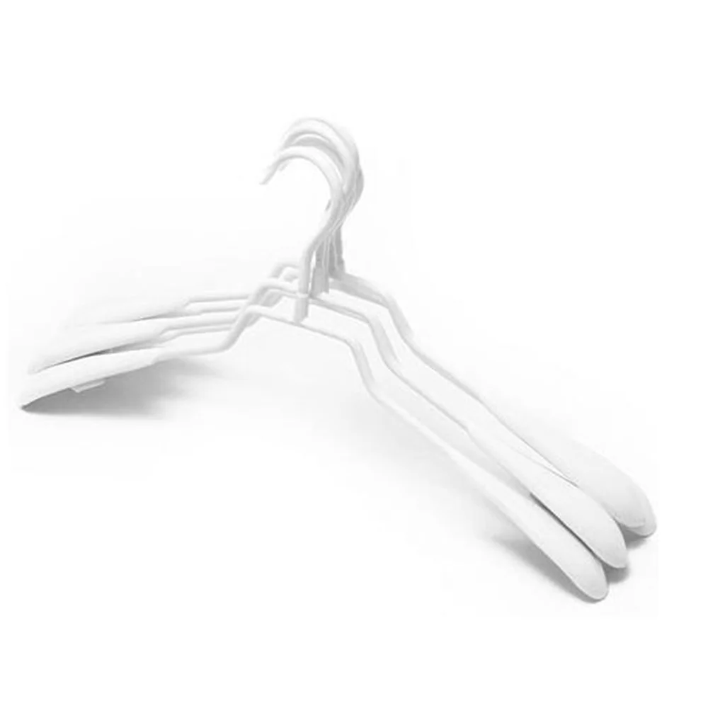 Dip Coat Hanger Clothing Store Special-purpose Anti Fold Coat Hanger Dry and Wet Spoon Shaped Steel Racks