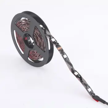 

2.5m Colorful LED Strip Lights Wireless Bluetooth Smart Controller USB Wall Lamp X4YD