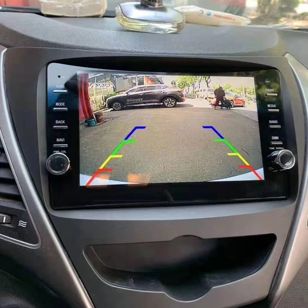 Smartour Автомобильная камера заднего вида ночного видения широкоугольная HD цветное изображение Водонепроницаемая универсальная дублирующая для парковки заднего вида камера