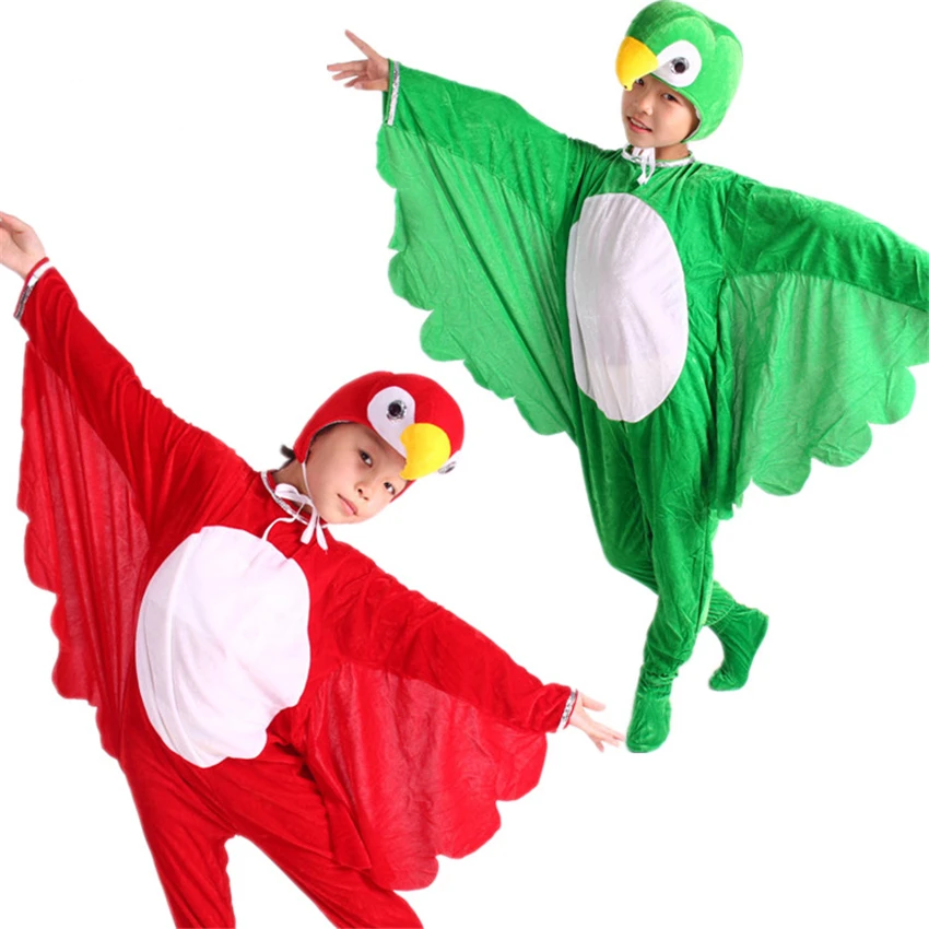 Halloween-Cosplay-Costumes-for-Children-Animal-Cartoon-Bird-Parrot ...