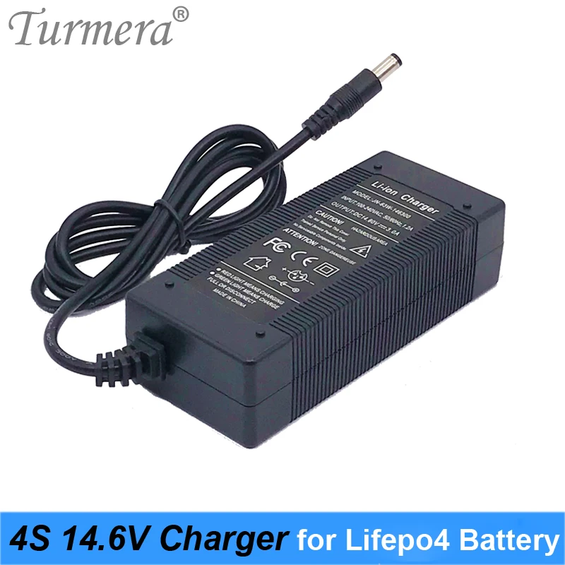 4S 12.12.8V 14.6V 3A charger  for lipo4 battery  4s battery charger for 32650 32700 lifepo4 battery charger 3a 03