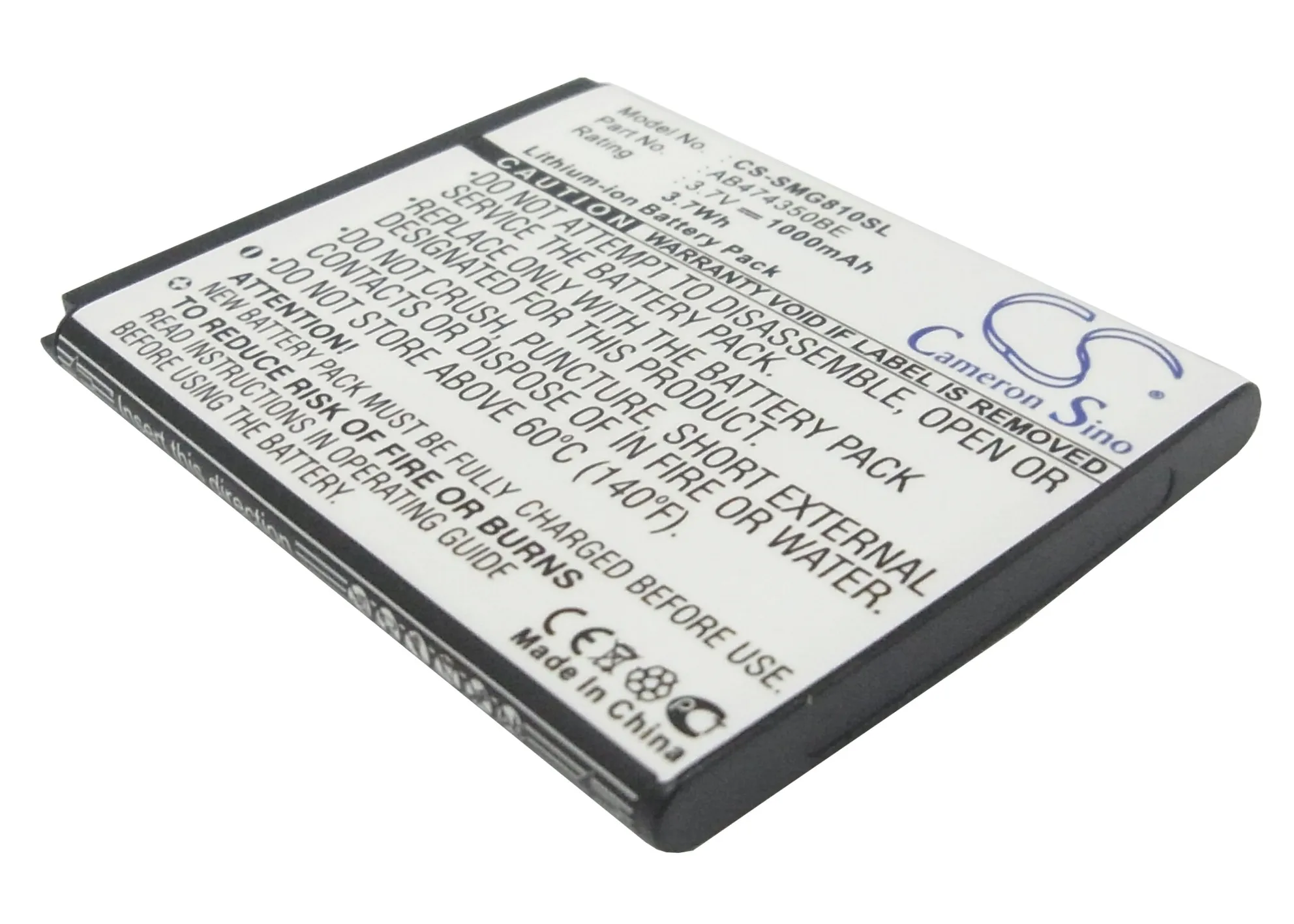 Аккумулятор cameron sino для SAMSUNG B5722 Duos 1000 мАч 5 8 дюйма Wi Fi 4 0 B5722C B7722 Galaxy Europa Player