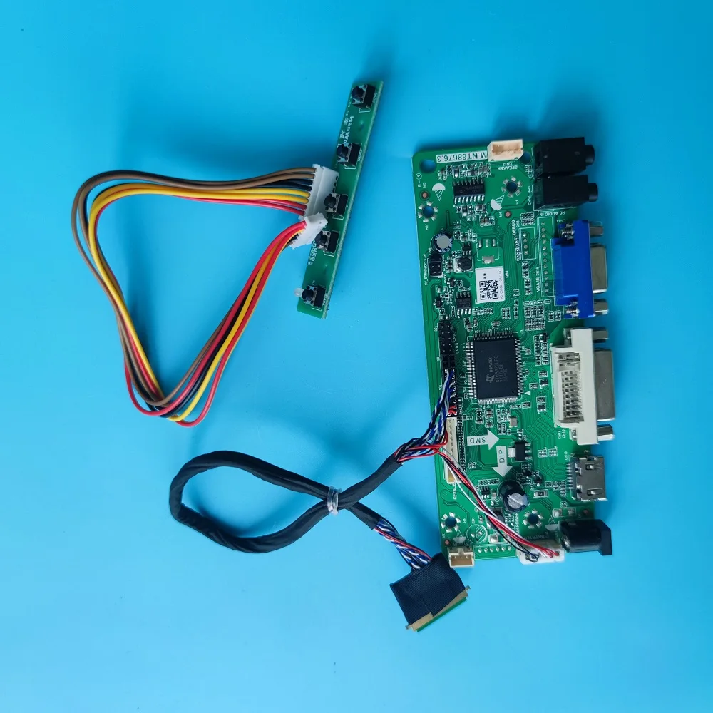 

Комплект для Φ/302/804 Φ/H02/W01 WLED 40Pin LVDS M.NT68676 плата контроллера 1366*768 DVI VGA LTN140AT26-L01 notebook