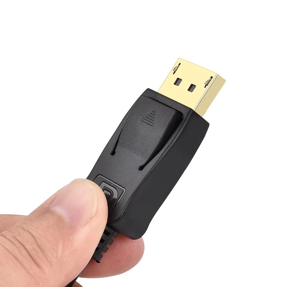 HD 1080P Displayport-VGA  ̺ Male-Male ȯ, DisplayPort DP VGA ̺ TV ڽ PC Ʈ  