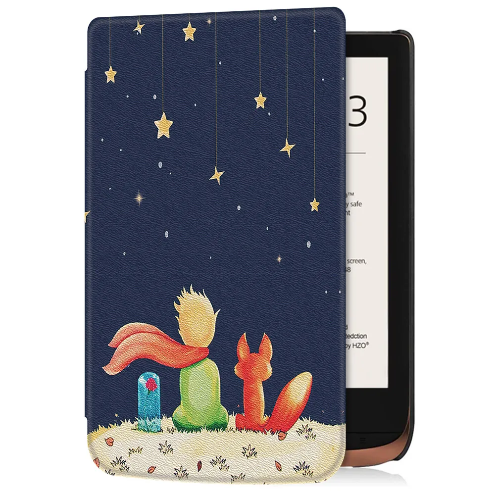 Vivlio-capa Protetora para Smartphone Touch Lux Vivlio Touch hd Plus Vivlio Estojo Leve Capa Protetora Fina com Modo de Repouso Despertar Automático - Imagem 3