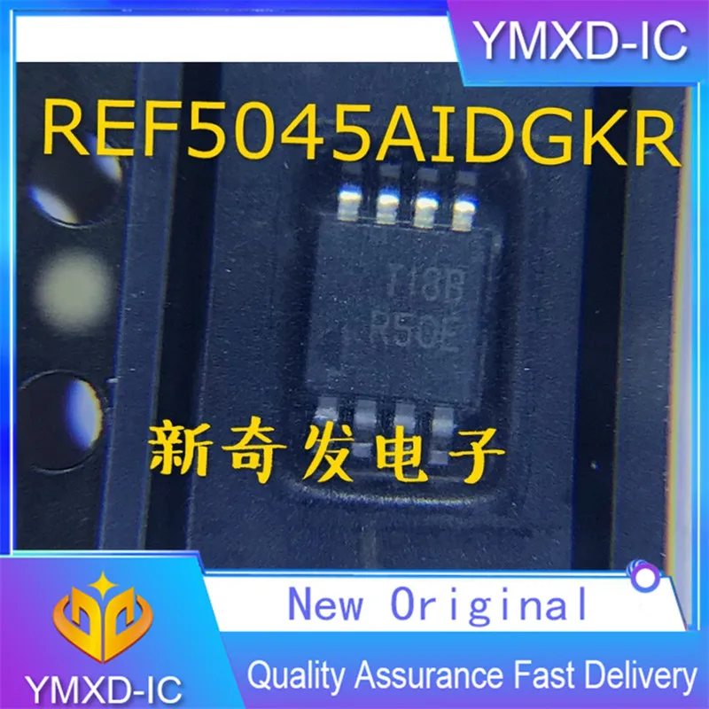 

5Pcs/Lot New Original Supply Silver Ref5045 Silk Screen R50e MSOP-8 Voltage Reference