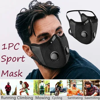

1pcs Cylcing Face Mask Cover Washable Unisex Outdoors Sports Mouth Cover Mask mascarilla reutilizable Cubrebocas Tapabocas