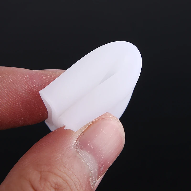 5 Pairs Silicone Gel Finger Tube Protector Toe Sleeves for Friction Pain Relief Foot Care Tool Finger Protect