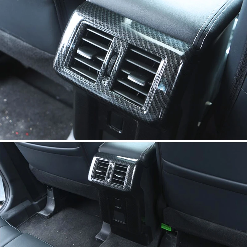 Подходит для Mitsubishi Outlander аксессуары автомобильный подлокотник заднего сиденья кондиционер на выходе рамка Крышка отделка интерьера молдинги