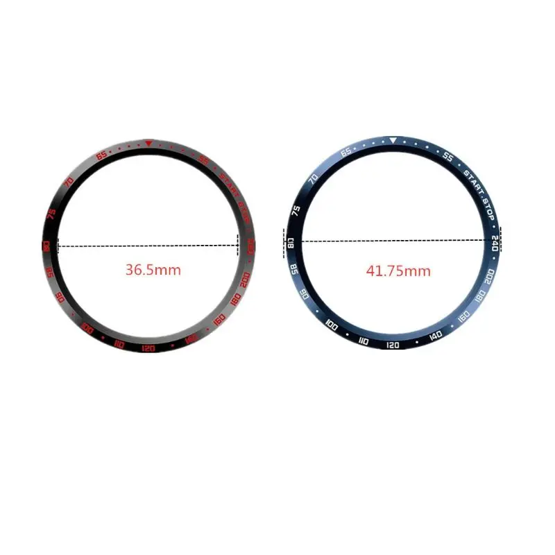 

For garmi Forerunner645/645 Music Bezel Ring Adhesive Cover Anti Smart watch