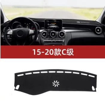 

Dashboard Cover for Mer cedes -benz Solaris/Accent/Verna 2013-2015-2017 Sun Shade Dash Board Anti-slip Accessories Pad Dashmat