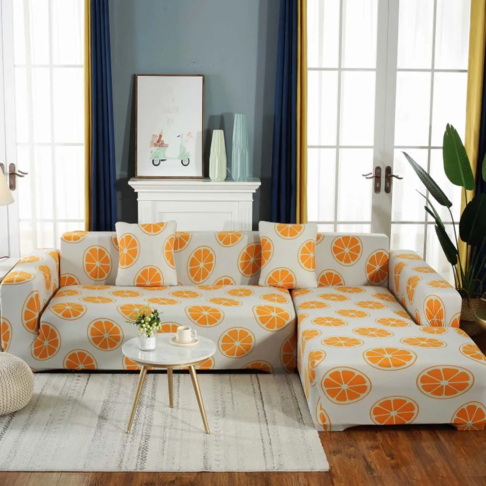

Elastic Sofa Cover For Living Room L-style Sectional Corner Sofa Case Dust protection cover waterproof Sofa Slipcover Sofa towel