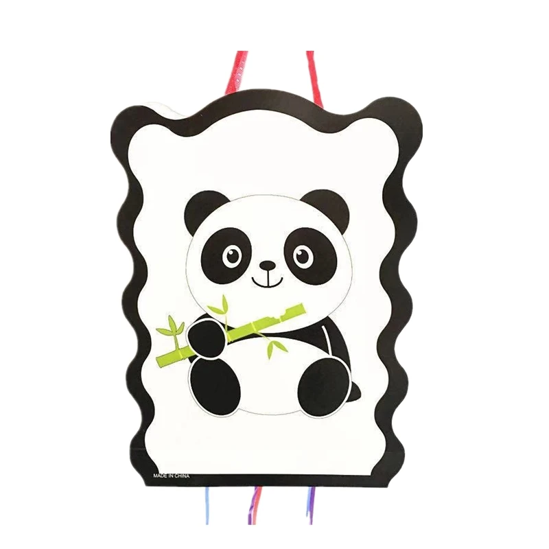 3-х уровневый и рисунком милой панды стойка для кексов, пирожное-Корзиночка держатель для счастливых День рождения поставки панда вечерние украшения