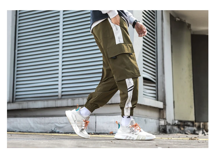 Privathinker мужские японские осенние штаны-шаровары, мужские повседневные брюки в стиле хип-хоп сафари, Мужская Уличная одежда, модные большие размеры