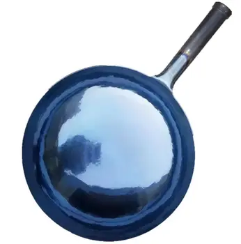 

Spot pure hand-wrought iron wok Zhangqiu wok