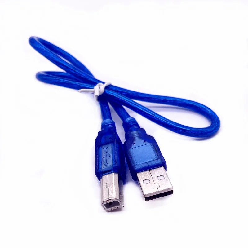 Высокоскоростной USB-кабель 2 0 A-B для Canon Brother Samsung Hp Epson шнур принтера 1 5 фута синий |