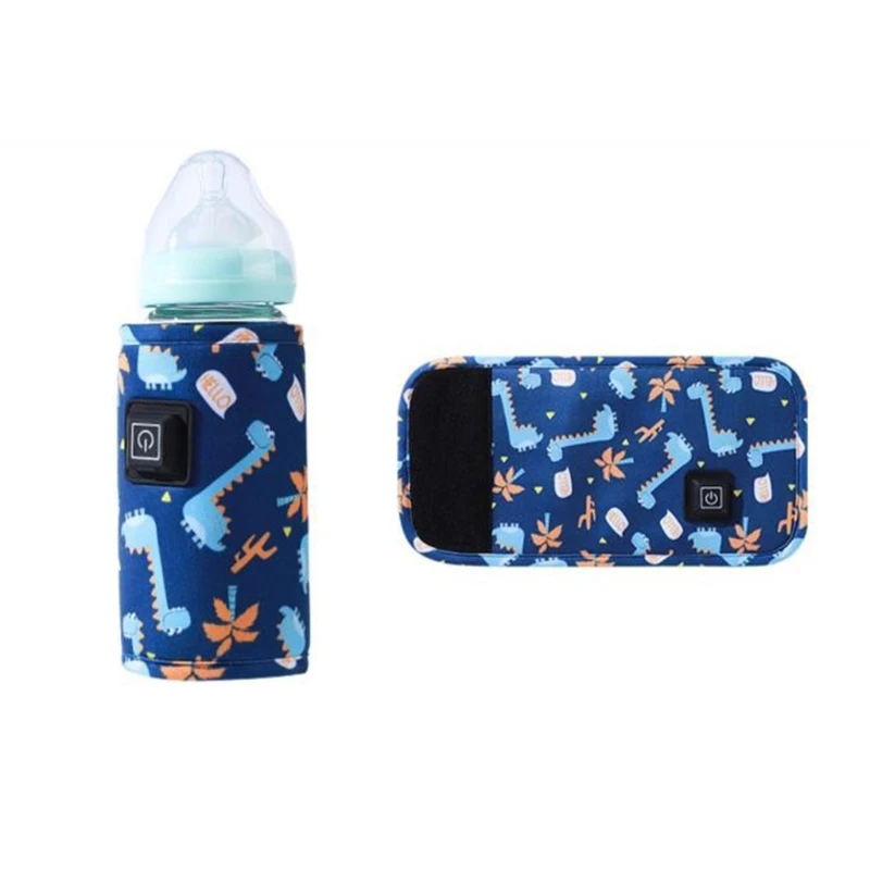 Tragbare USB Baby Flasche Wärmer Reise Milch Wärmer Infant Fütterung  Flasche Beheizten Abdeckung Isolierung Thermostat Lebensmittel Heizung