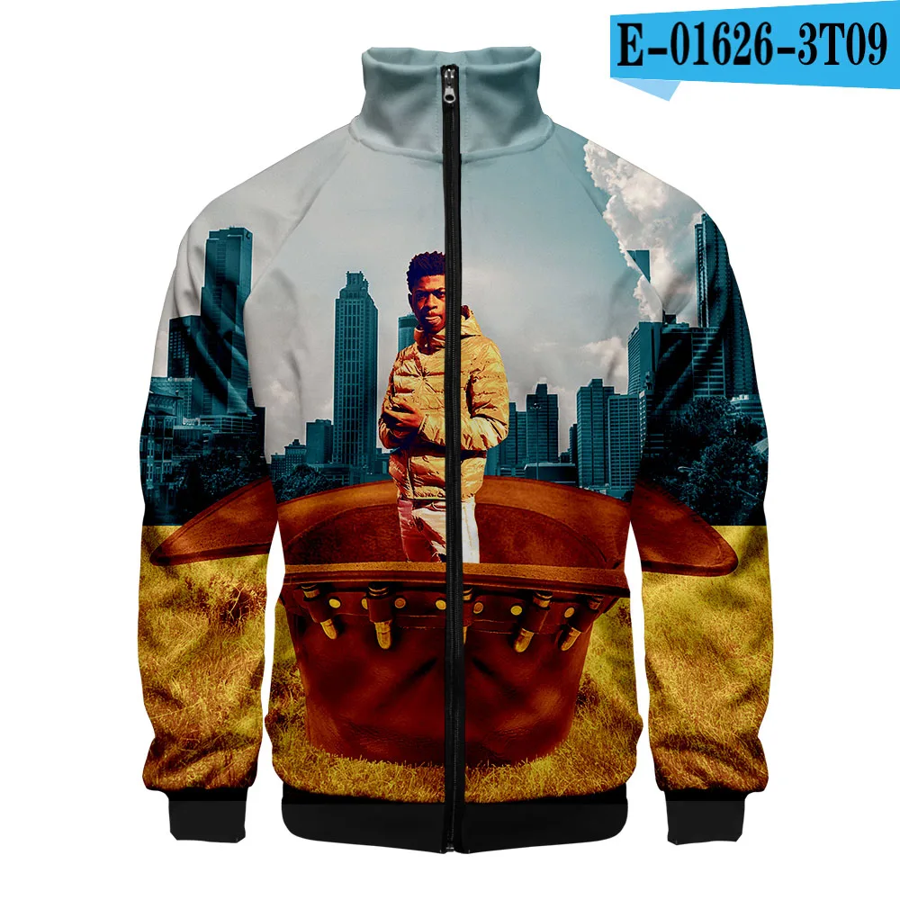 Lil Nas X 3D для женщин/мужчин Модная молния стоячий воротник Повседневная Уличная крутая хипстерская толстовка с капюшоном популярная худи на молнии - Цвет: 3D