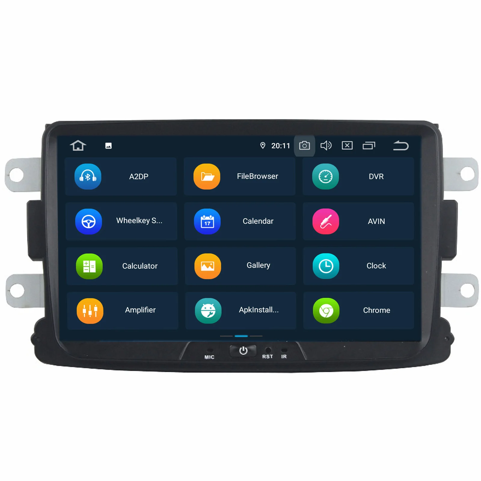 COIKA 8 &quotAndroid 9 0 Система Автомобильный приемник gps для Renault Duster Sandero Logan Lada Dacia с 4G + 64G