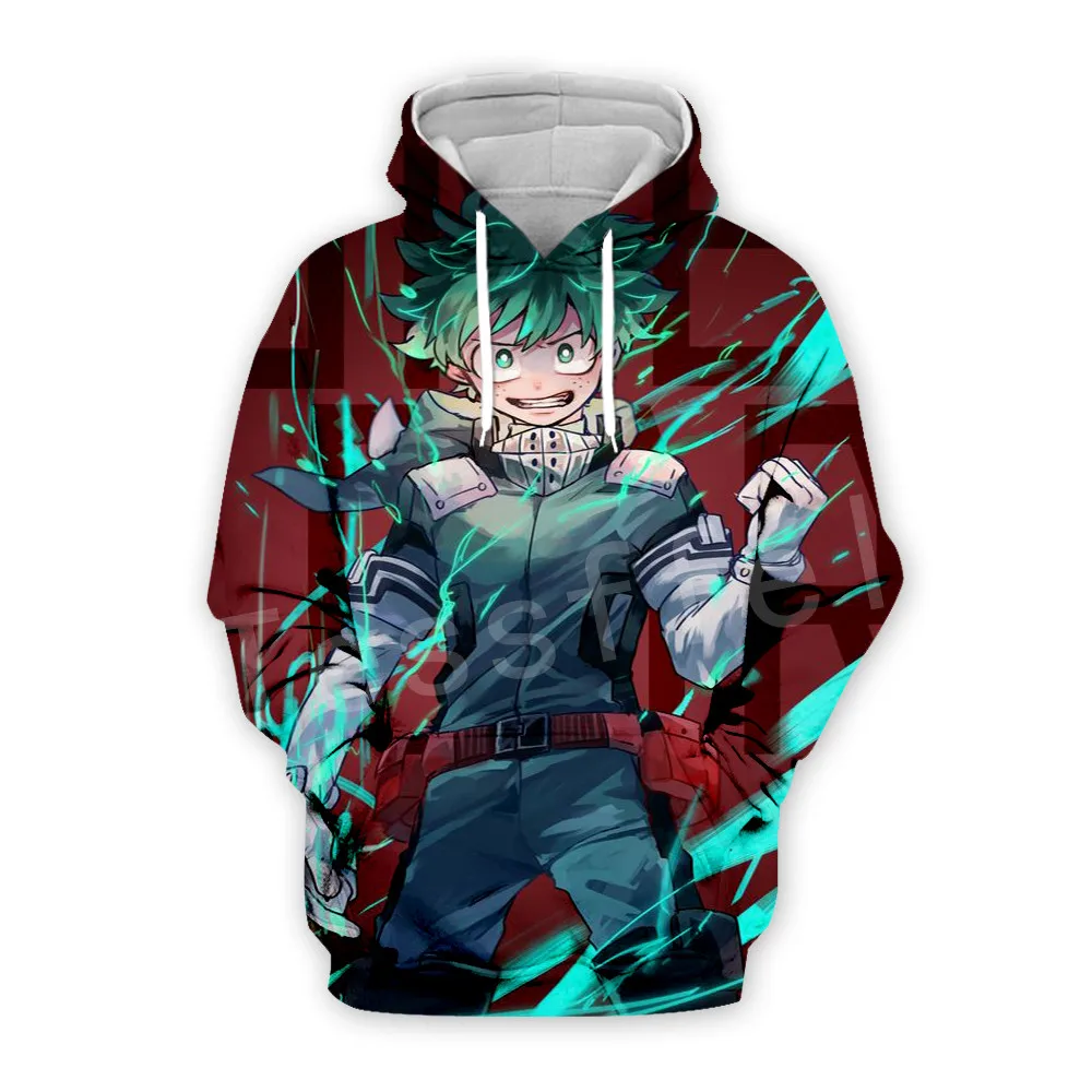 

Tessffel Cartoon Hot Anime My Hero Academia Tracksuit Casual New Fashion 3DPrint Hoodie/Sweatshirt/Jacket/shirts Men Women s-6