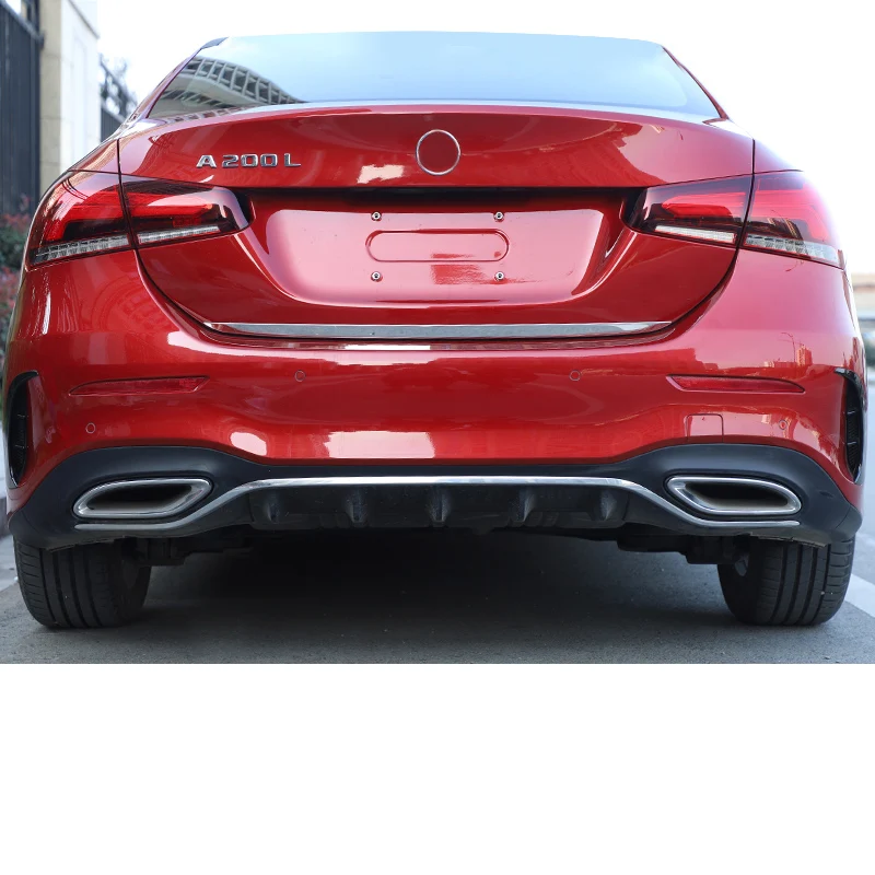 Lsrtw2017 для Mercedes Benz A Class A180 A200 автомобильный Передний Задний бампер планки интерьерные аксессуары для формовки