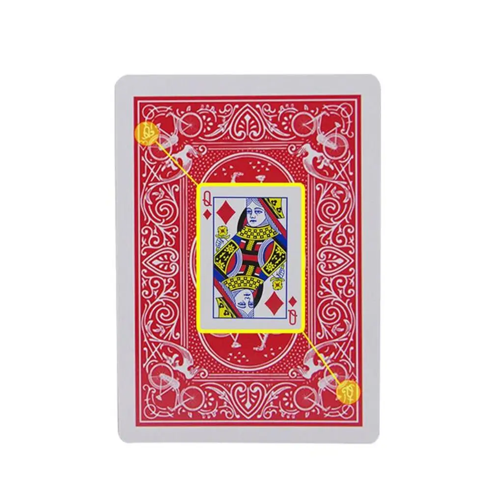 

New Secret Marked Poker Cards See Through Playing Cards Magic Toys Simple But Unexpected Magic Tricks Stripper Deck Poker 2019