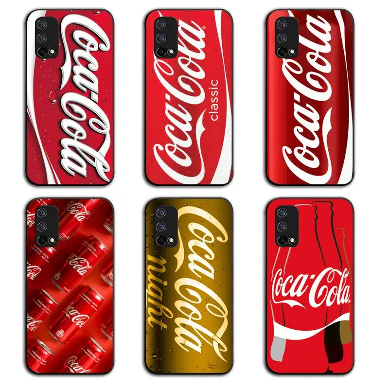 Red Sports Cola Drink чехол для телефона OPPO Realme 6 Pro C3 5 C2 RENO2-Z A11X XT | Мобильные телефоны и