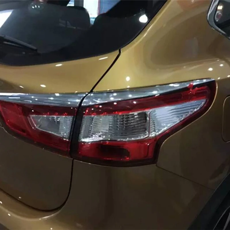 Для Nissan Qashqai J11 автомобильные задние фонари брови двойные веки стильные автомобильные брови декоративные аксессуары