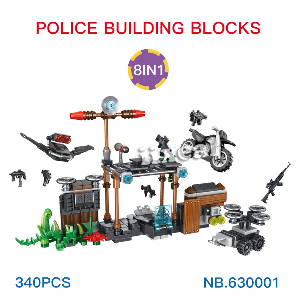Новый Fit Lego городской спецназ команда летающих тигров строительные блоки для
