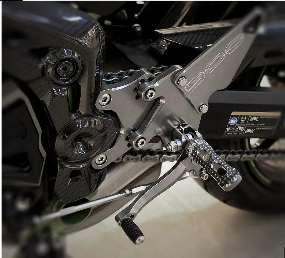 Мотоцикл для Kawasaki z900 мото задний Набор подножки для ног Rearsets Z 900 17 18 аксессуары