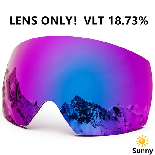 JULI Professional Magnetic Ski Goggles Double Layers Lens Anti-fog UV400 Big Ski Mask Glasses Snowboard Goggles For Men Women - Image 20