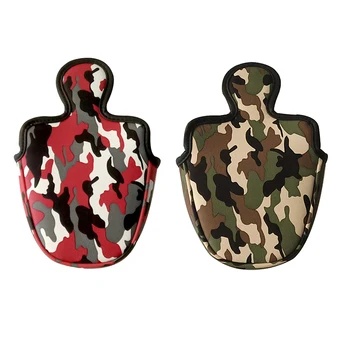 

2X Waterproof Golf Small Mallet Head Cover Center Putter Guard Semicircle