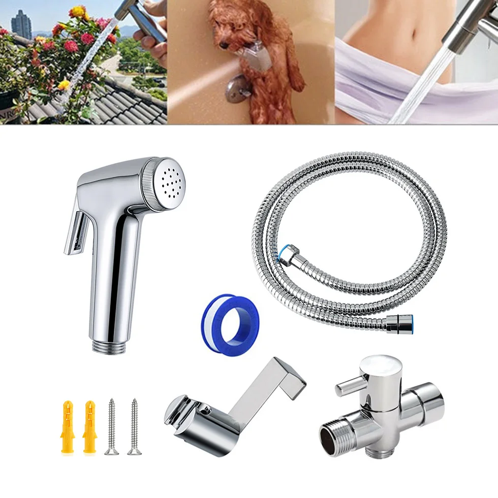 Handheld Bidet Toilet Spray Shattaf Sprayer Hygiene Potty Toilet ABS