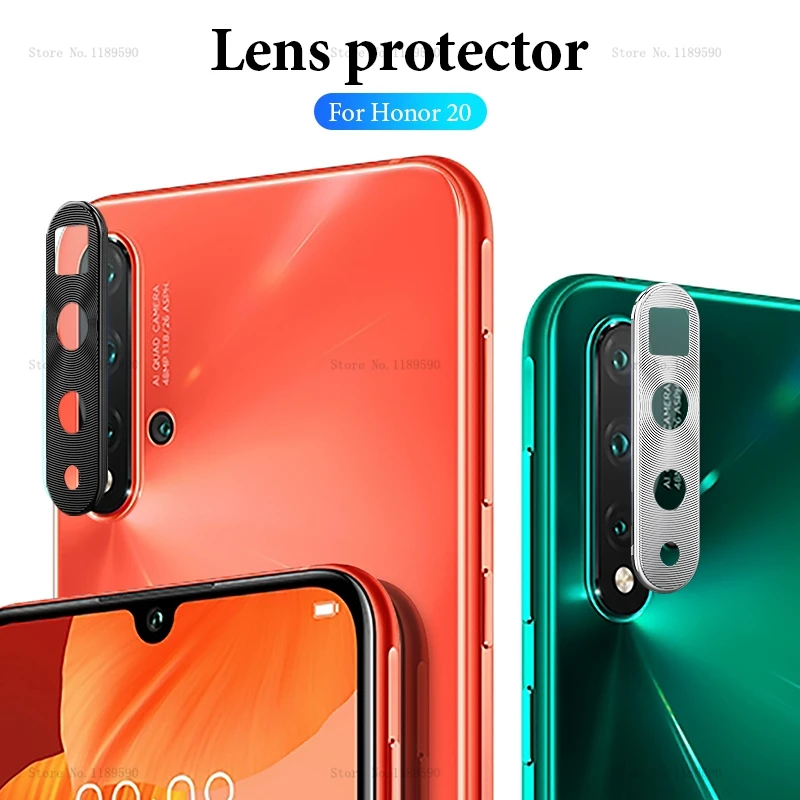 

Camera Lens Protector Ring Plating Aluminum For Huawei Honor 20 Pro Honor20 Camera Case Cover Ring Protection Protective Luxury