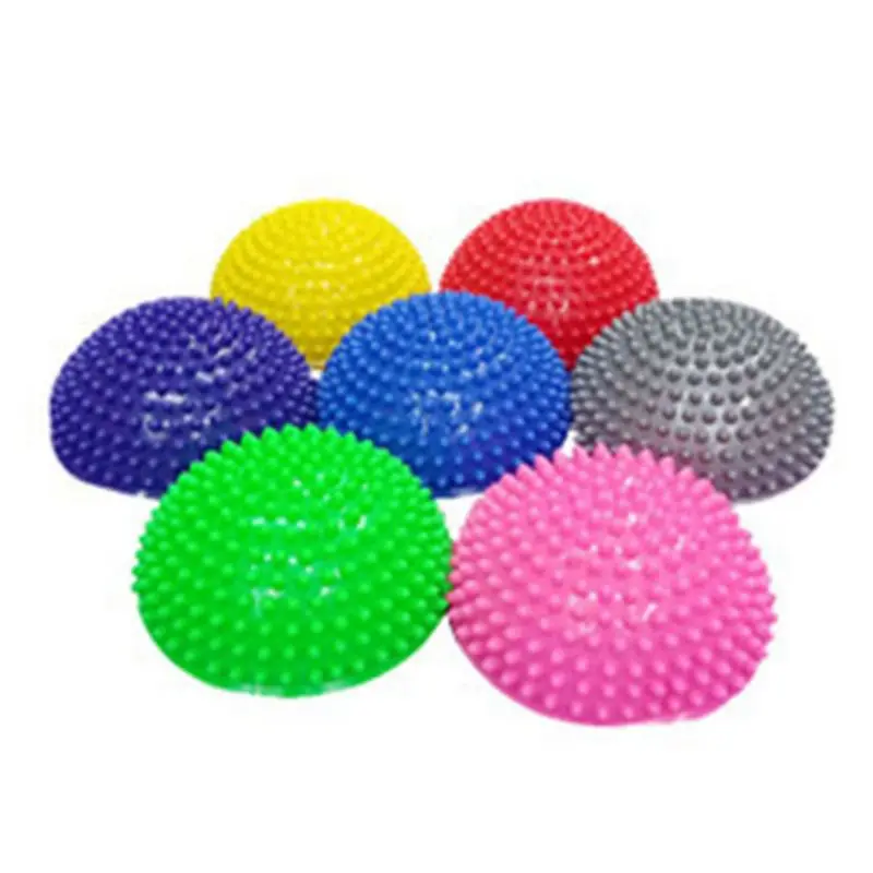 16cm Children Hemisphere Stepping Stones Spiky Massage balance Ball half ba P31B