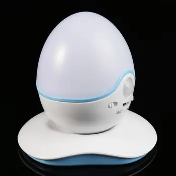 

Motion-activated Sensor Night Light Bedside Light Control Desk Lamp USB Rechargeable Q0KF