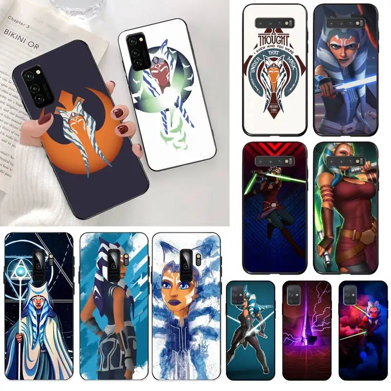 Чехол Ahsoka Tano Coque для телефона Samsung S20 plus Ultra S6 S7 edge S8 S9 S10 5G lite 2020|Бамперы| |