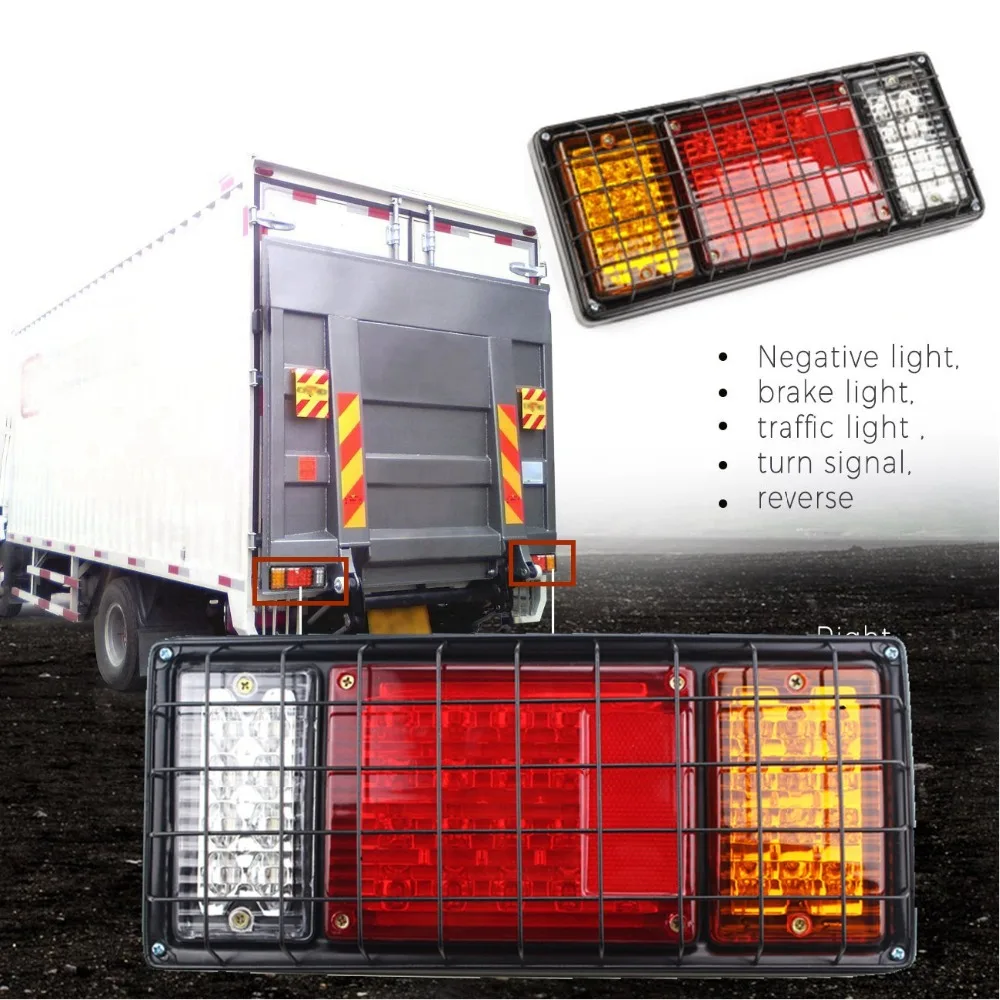 Прочный задний фонарь грузовик светильник 40 светодиодный высокое Яркость с