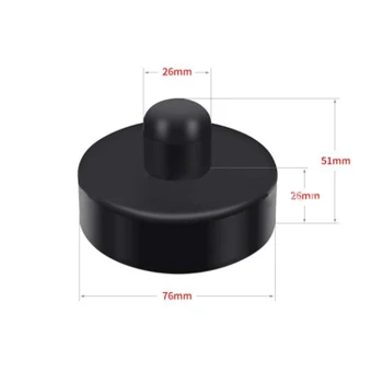 

Rubber Jack Point Lift Pad Equipment 4pcs Adapter Lifting Kit For Tesla Model 3/S/X