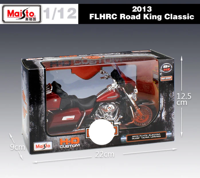 Maisto 1:12 весы 2013 FLUTK ELECTRA GLIDE Ультра ограниченный металлический литой спортивный гоночный мотоцикл модель мотоцикл
