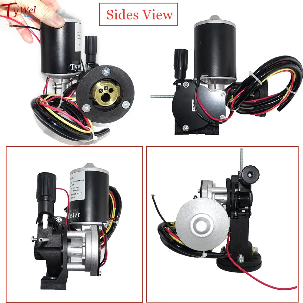 Welding Wire Feeder DC 24V 2 Rolls SSJ-18 Wire Feed Assembly Feeder Roll for Steel Aluminum Flux Cored MIG Welding Machine