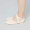 Sansha  Ballet Dance Shoes For  Adult Kids EU33-42 Suede Split-Sole With Stretchable Elastic On Bottom Soft Ballet Slipper 601E 4